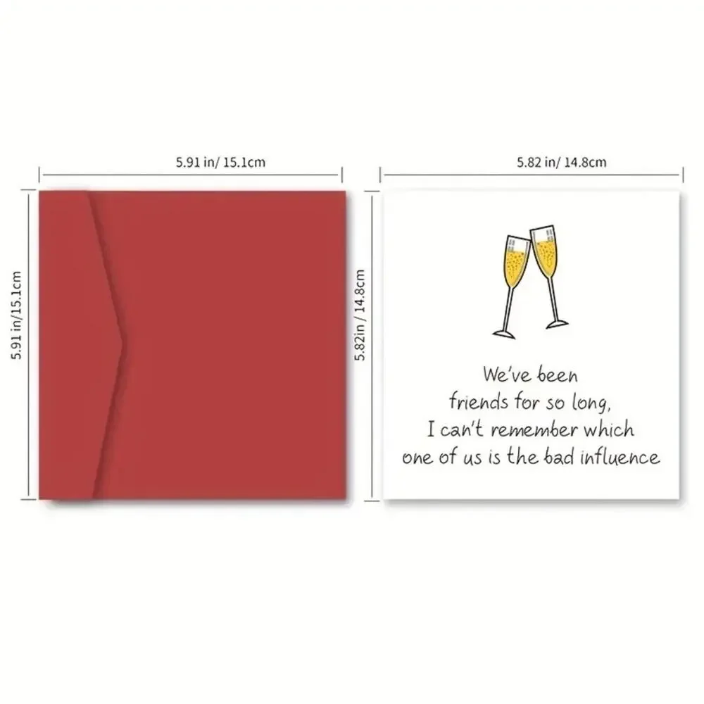 Birthday, Friendship Day, Funny Card - 6